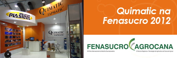 QUIMATIC participa da Fenasucro 2012 com soluções diferenciadas
