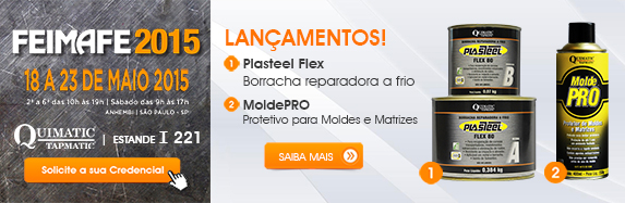 Lançamentos QUIMATIC TAPMATIC na FEIMAFE 2015