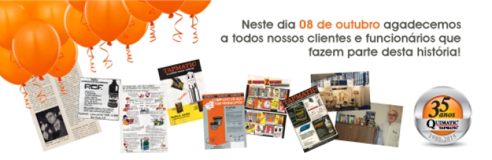 Quimatic Tapmatic completa 35 anos