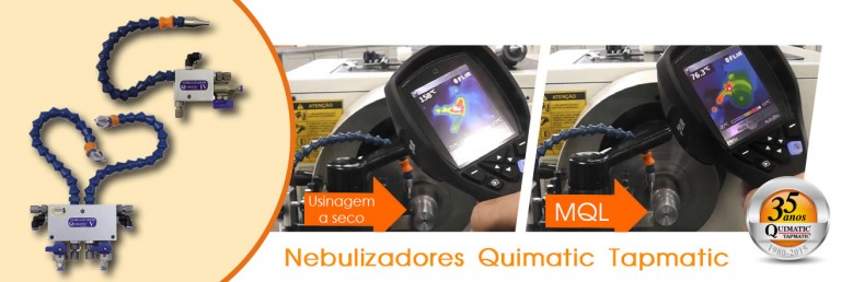 Técnica MQL reduz em até 50% temperatura nos processos de usinagem