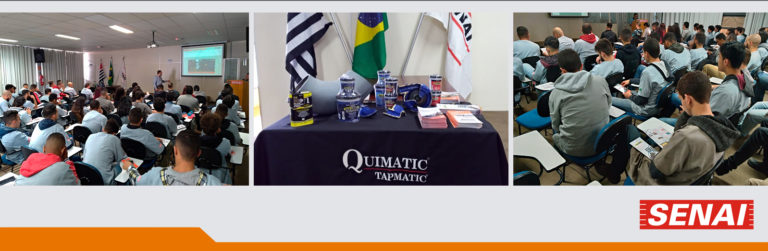 Quimatic ministra palestra na 20ª Semana Tecnológica do Senai Frederico Jacob