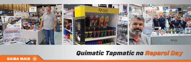 Mais de 50 profissionais de manutenção visitam espaço da Quimatic Tapmatic no Reparol Day