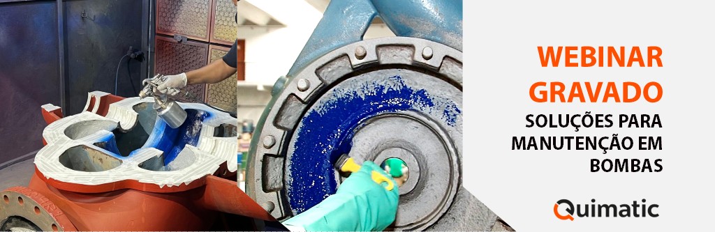 Webinar gravado:“Resinas aplicadas na manutenção de bombas” e as respostas às dúvidas dos participantes