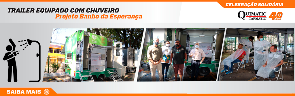 Meta alcançada! Trailer de banho para pessoas em situação de rua é entregue