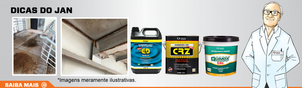 Como reparar escada galvanizada que enferrujou parcialmente?