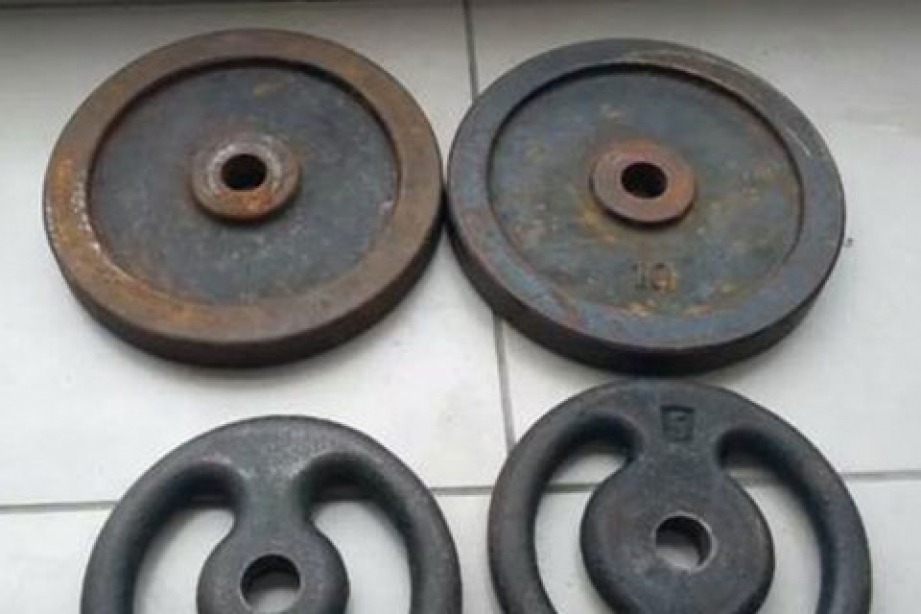 Como eliminar ferrugem e proteger os halteres da corrosão?