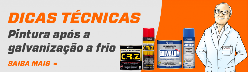 Pintura após a galvanização a frio
